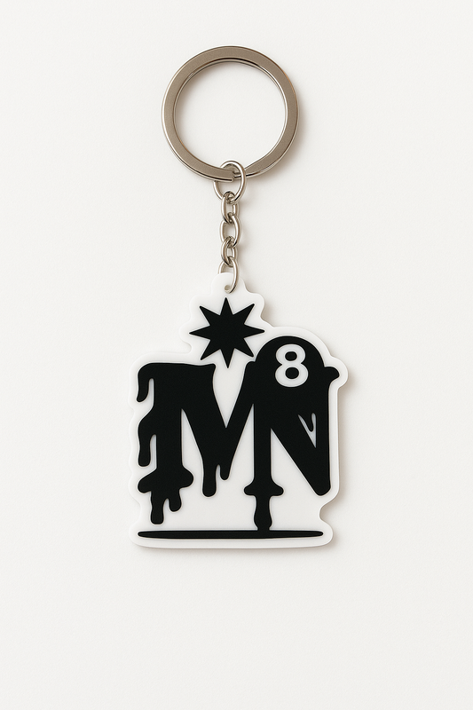 Minnesota Melting 8-Ball Keychain | I've Been Working