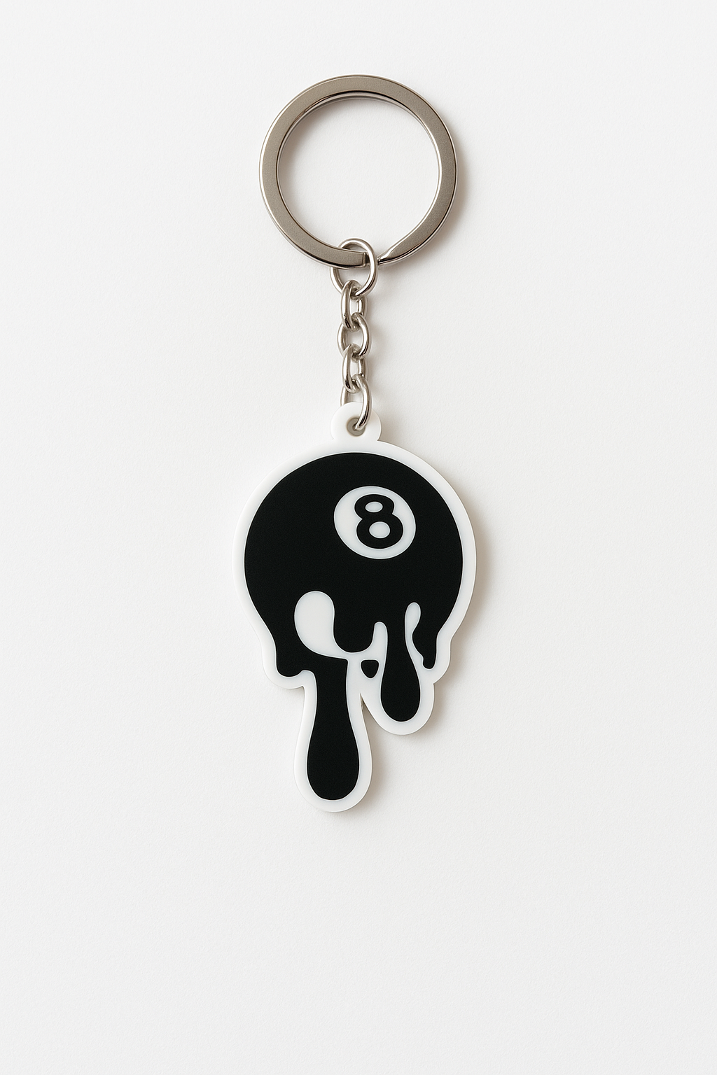 Melting 8-Ball Keychain | I've Been Working Official