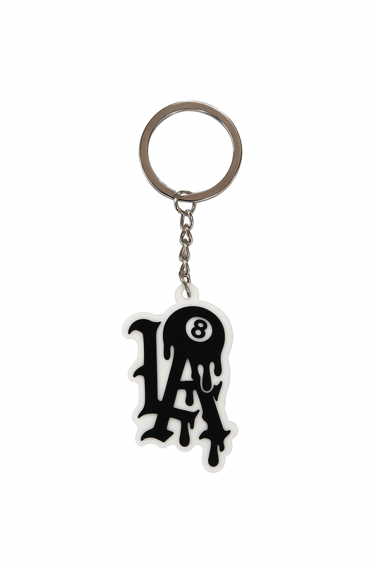 LA Melting 8- Ball Keychain | I've Been Working