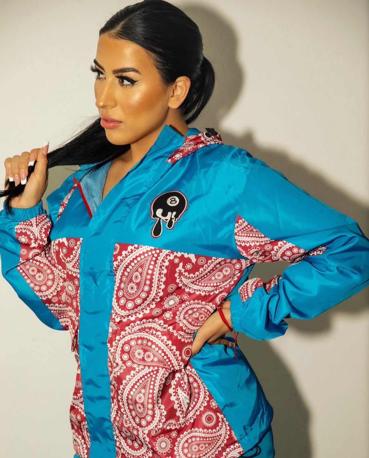IBW Paisley Windbreaker Jacket
